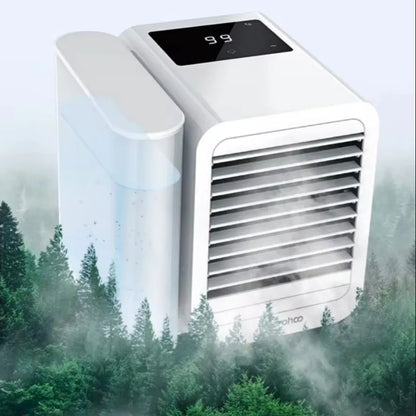 Portable Microhoo Mini Air Conditioner 1000ML Fan Cooler Aromatherapy Essential Oil Diffuser Fast Cooling Humidifier Household