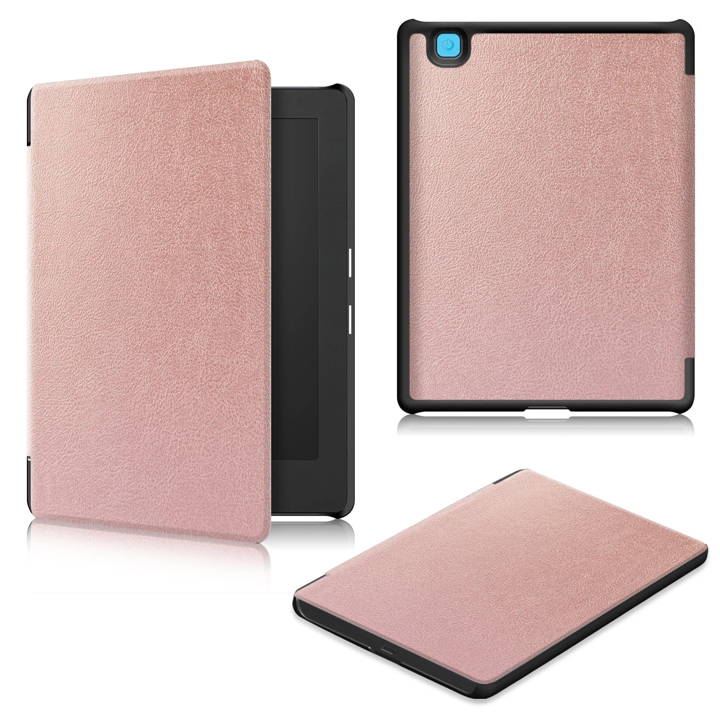 Leather Case for KOBO AURA  H2O EDITION 2 6.8 Inch eReader Funda Capa Slim Folio Magnetic Auto Wake Sleep Ebook Print Book Cover