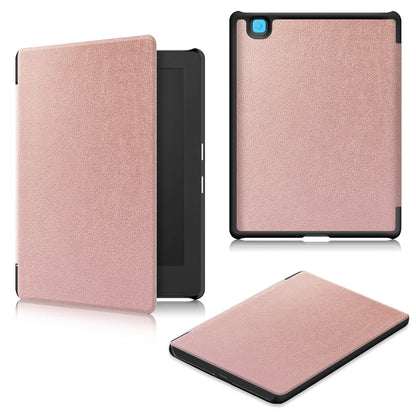 Leather Case for KOBO AURA  H2O EDITION 2 6.8 Inch eReader Funda Capa Slim Folio Magnetic Auto Wake Sleep Ebook Print Book Cover