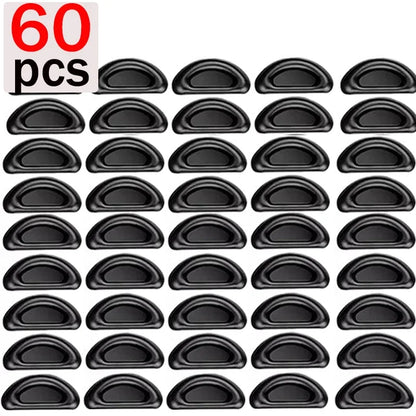 10/60pcs Glasses Nose Pads Adhesive Silicone Nose Pads Non-slip Transparent Nosepads for Glasses Eyeglasses Eyewear Accessories