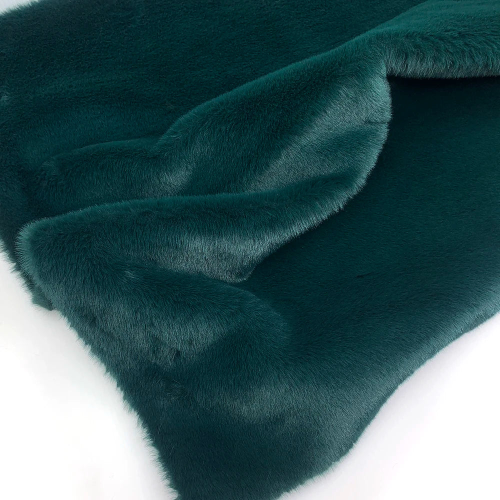 1Pcs 50/80/160cm Faux Rabbit Fur Fabric 100% Polyester 10mm Pile Super Soft Plush Fabric For Handmade Stuffed Toys Sewing Fabric