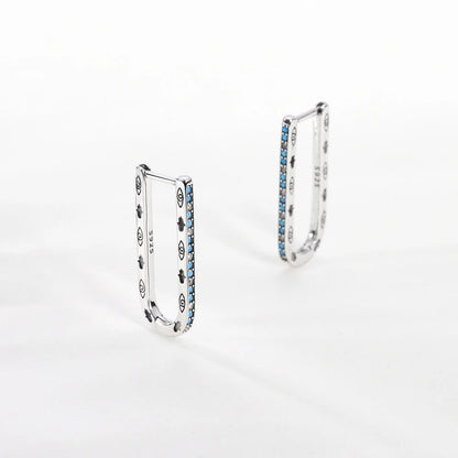 Hot Sale 925 Sterling Silver Spring Zircon Sunflower Stud Earrings For Women 2023 Trending Fashion Jewelry mother's day gift
