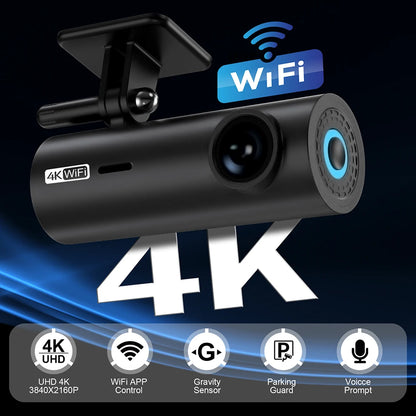 dashcam for car Black box Driving Video Recorders 4K WiFi Mini Front Camera Dash Cam 24H Parking Monitor Car Recording camera