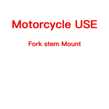 Motorcycle Handlebar Stem Fork Mount Holder Phone Mount Vibration Dampener MAG Universal Adaptors Wireless Charger Mirror Brake