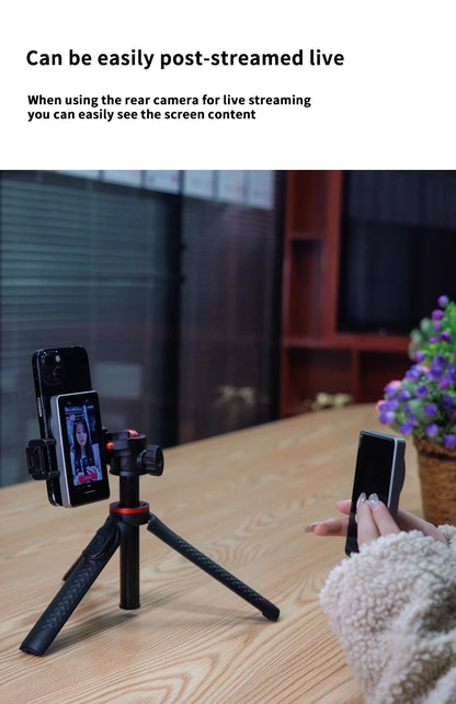 Mobile phone magnetic projection device, rear - high - definition self - shooting, wireless projection is extremely convenient