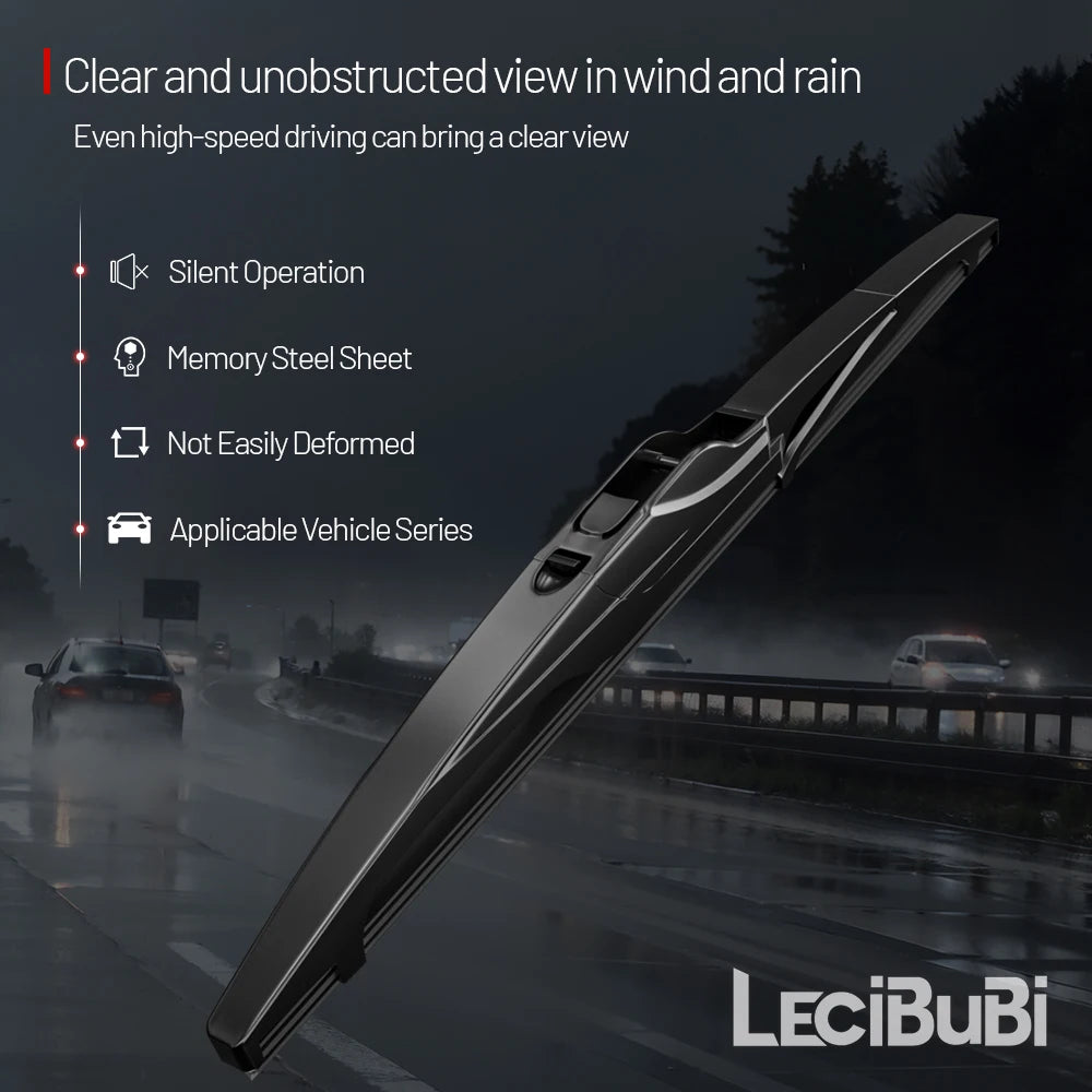Rear Windshield Wiper Blade Windscreen Wipers Accessories For Smart ForTwo 451 Coupe 2007-2014 2008 2009 2010 2011 2012 2013