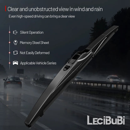 Rear Windshield Wiper Blade Windscreen Wipers Accessories For Smart ForTwo 451 Coupe 2007-2014 2008 2009 2010 2011 2012 2013