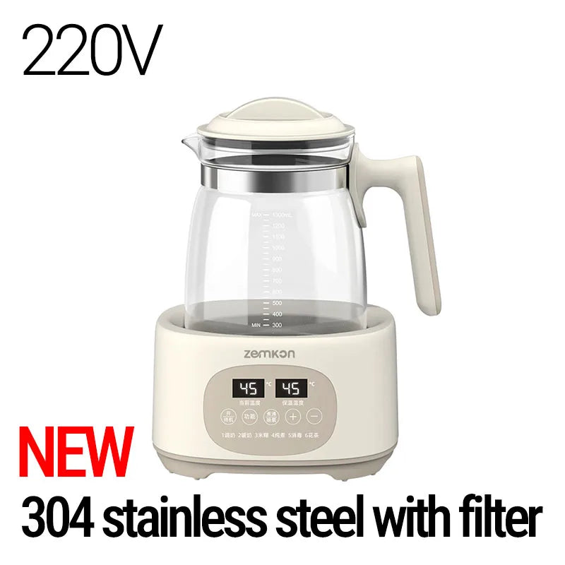 Baby constant temperature hot water kettle,household milk boiling machine,boiling water,keeping warm,and soaking milk powder