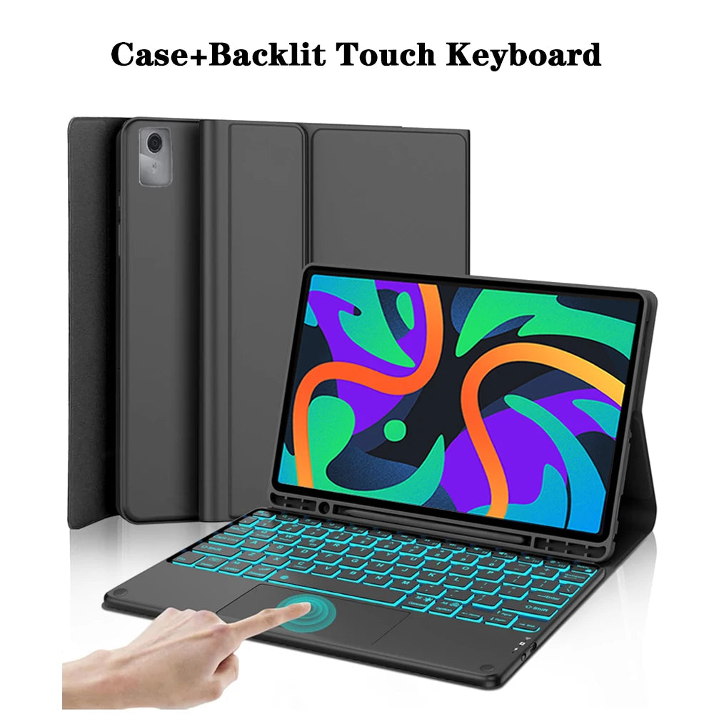 Tablet Case for Lenovo Xiaoxin Pad 11 lnch 2024 2025,Detachable  Keyboard Case for Lenovo Tab M11 / Idea Tab 11" with Pen Slot