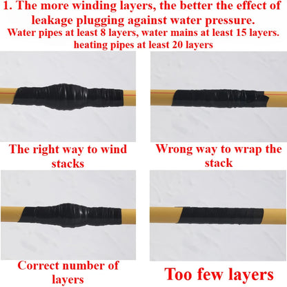 Super Strong Waterproof Stop Leaks Seal Repair Performance Silicone Adhesive Insulating Duct Tapes