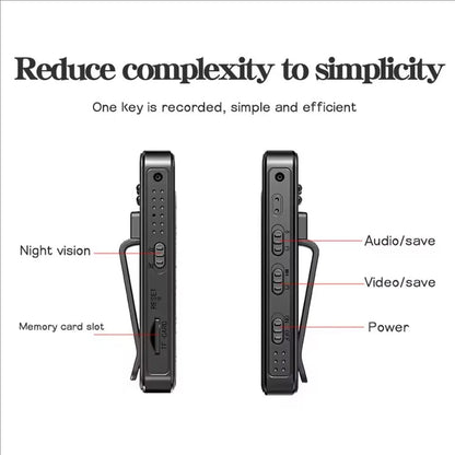 1080P HD Mini Camera Portable Small Digital Video Recorder Surveillance Camcorder Night Vision Video Police BodyCam Infrared