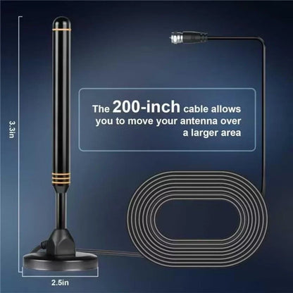 TV antenna indoor for smart TV indoor & outdoor, local channels,Digital antenna , 400+ Miles Long Range HD TV,Support All TV.