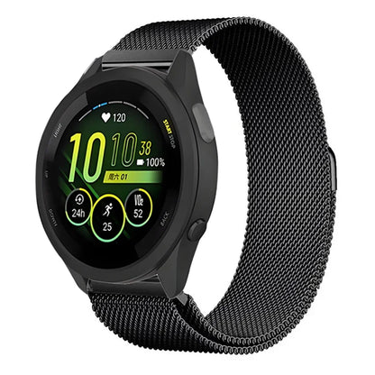 20mm 22mm Magnetic Milanese Strap for Garmin Forerunner165 55 645 265 965 255/Active 5/Vivoactive Comfortabe Band Garmin Venu 3