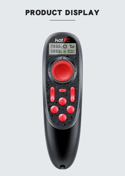 HOTRC Hot rc DS-600 DS600 6CH 2.4GHz FHSS Radio System Transmitter Remote Controller DS600 PWM 6CH Receiver For Model Boat Toy