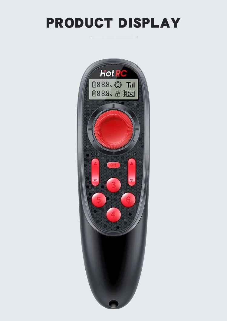 HOTRC Hot rc DS-600 DS600 6CH 2.4GHz FHSS Radio System Transmitter Remote Controller DS600 PWM 6CH Receiver For Model Boat Toy