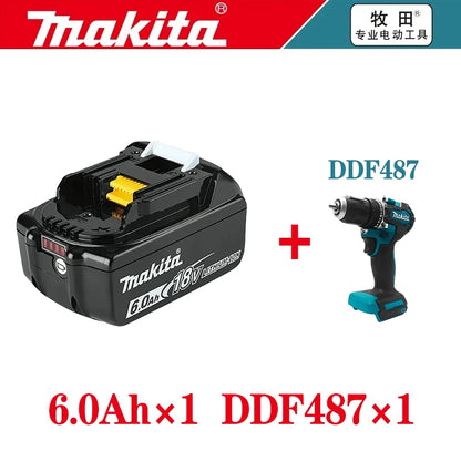 100% Original Makita battery, 18V 5.0Ah 6.0Ah 9.0Ah rechargeable battery, replacing Makita BL1830 BL1840 BL1850 BL1860B