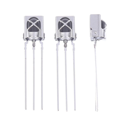 10Pcs Universal IR Infrared Receiver Sensor Module For VS1838B LF1738 Inductive Infrared Remote Receiver Tube Receiving Head