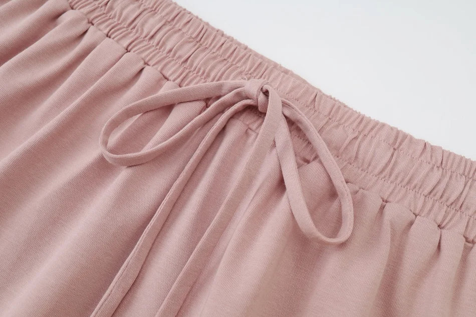 AS SS26 oversize loose T-shirt dress + V neck T-shirt  + skirt  set casual style  woman clothes