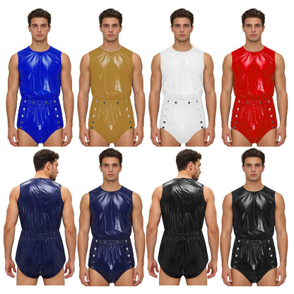 Men Women Waterproof Bodysuit Washable Leak-proof Diaper Cover Swimwear Clubwear Elderly Alzheimer Bedridden Adaptive Clothing