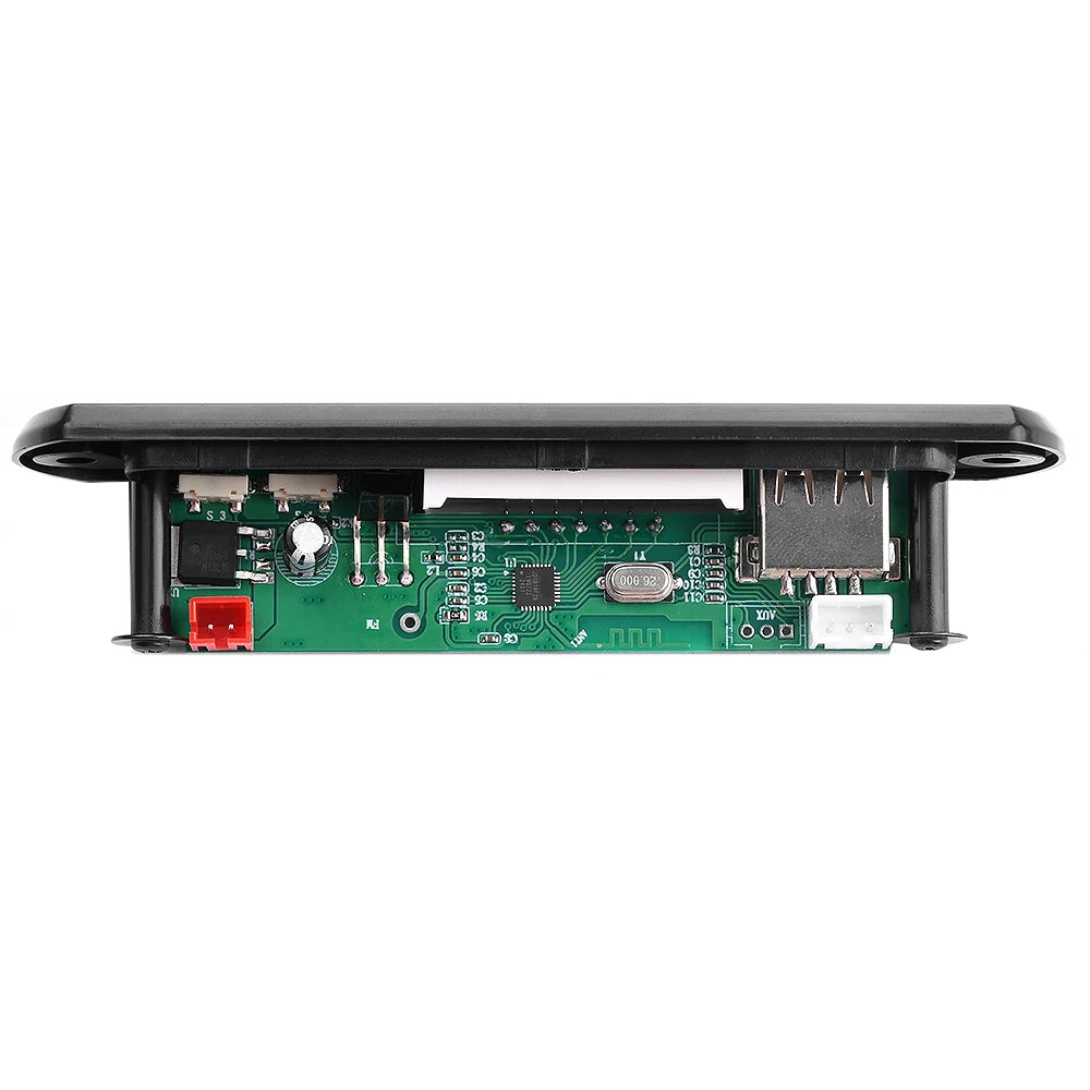 DC 5V/12V Bluetooth 5.0 Car Speaker Decoder Board MP3/USB/TF Interface FM Radio Wireless Remote Control Car Audio Control Module