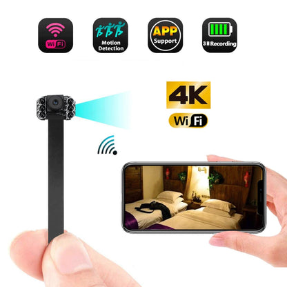 1080P Mini Wifi Camera 4K HD camera APP Remote Monitoring Home Security Camcorder DIY Portable Infrared Night Vision Min Camera