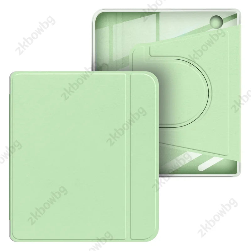 Magnetic Detachable for KOBO Libra Colour/Libra 2 N428 N418 7'' Ebook Case 360° Rotatable 2-in-1 Acrylic PU Leather Stand Cover