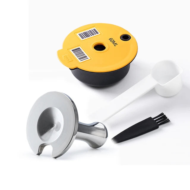 coffee capsule Reusable pod box tamper For nespresso machine For tassimo BOSCH coffee machine capsule incompatibility