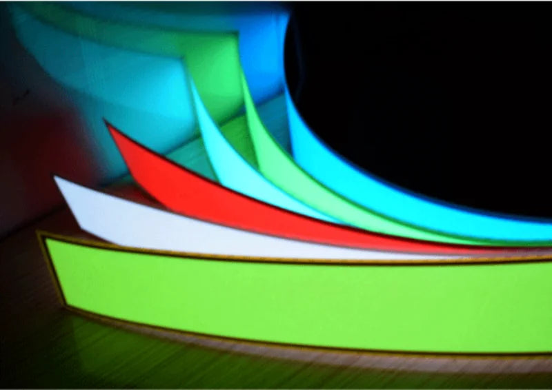 1M*1cm EL  LED Strip Light for DIY Flexible Neon Lights Glow Rope Party Decoration Tape Lamp USB 12V Battery Backlight Panel