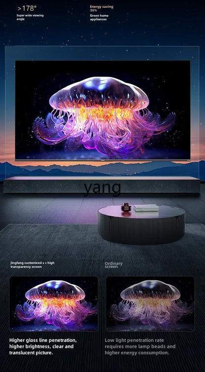 CX  75 inch built-in echo wall home LCD TV
