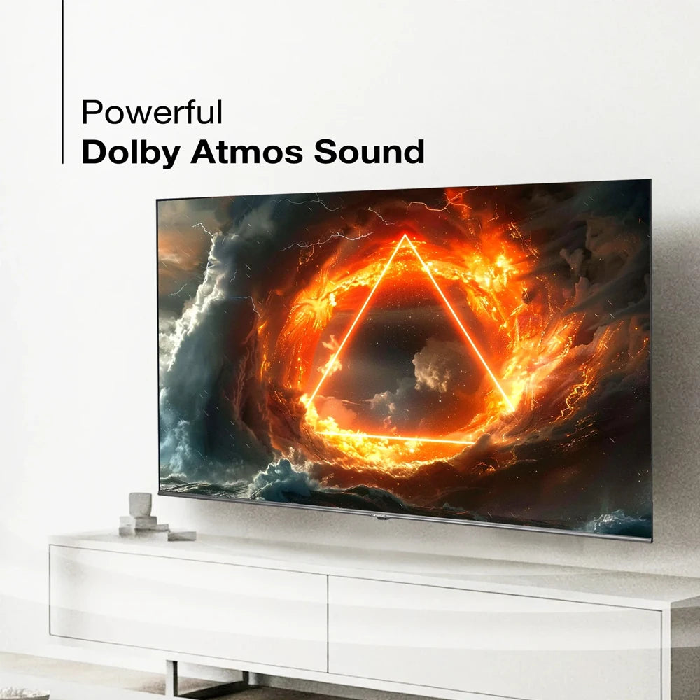 50 55 65 75 85 100 110 120 Inch 4K UHD Smart TV Frameless Android TV with WiFi for Gaming Streaming Home Cinema Television Pro