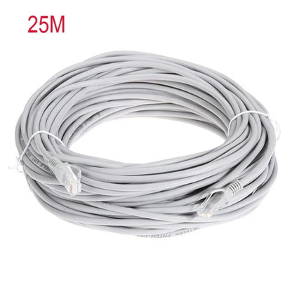 Cable Ethernet De Alta Velocidad Cat5e RJ45 Cable De Red LAN Enrutador De Ordenador Patch Cord,0.4M/1M/2M/3M/5M/10M/15M/20M/25M