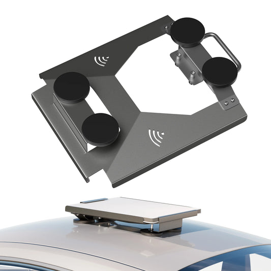 Starlink Mini Mount Magnetic Car Mount for Starlink Mini Mounting Kit Accessories for Car/RV/Roof Rack/Vehicle with Handle