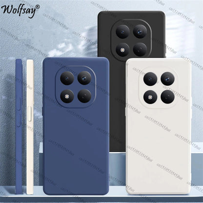 Case For Redmi Note 15 Pro 4G Case Original Liquid Silicone Back Case Redmi Note 15 Pro 4G Cover For Redmi Note 15 Pro 4G Funda