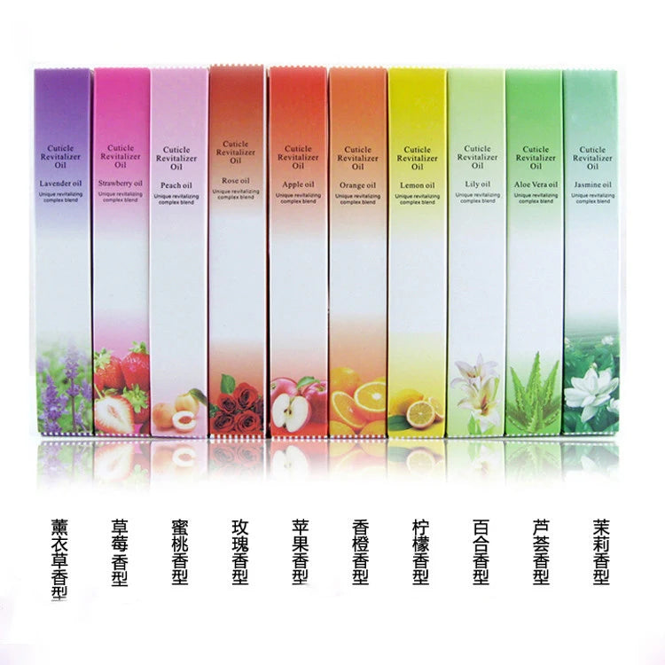 15ml/Bottle Nail Nutrition Oil Moisturizing Dried Nutrient Nail Cuticle Oil 9-Flowers Manicure Care Repair Damaged Liquid Oil #*