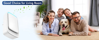 Negative Ion Mini Air Purifier Whisper Quietoperation For Indoor Bathroom Odor And Smoke Removal Air Purifier Promotesbetter Air