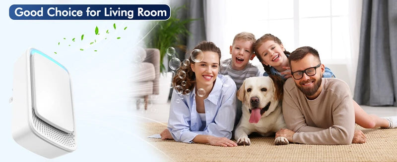 Negative Ion Mini Air Purifier Whisper Quietoperation For Indoor Bathroom Odor And Smoke Removal Air Purifier Promotesbetter Air