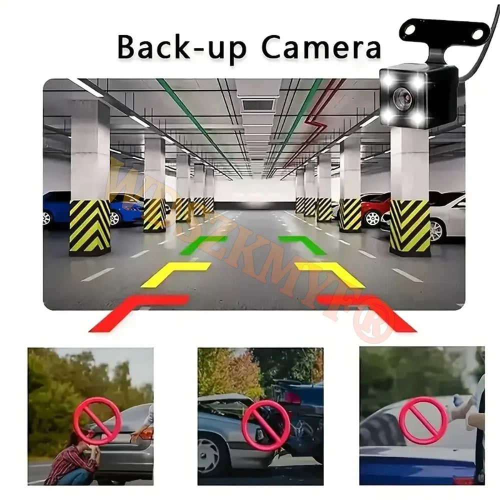 4Lens Car DVR 360 Degrees Video Recorder 1080P Dash Cam 3/4Channel Front Right left optional Rear View camera Car accessory