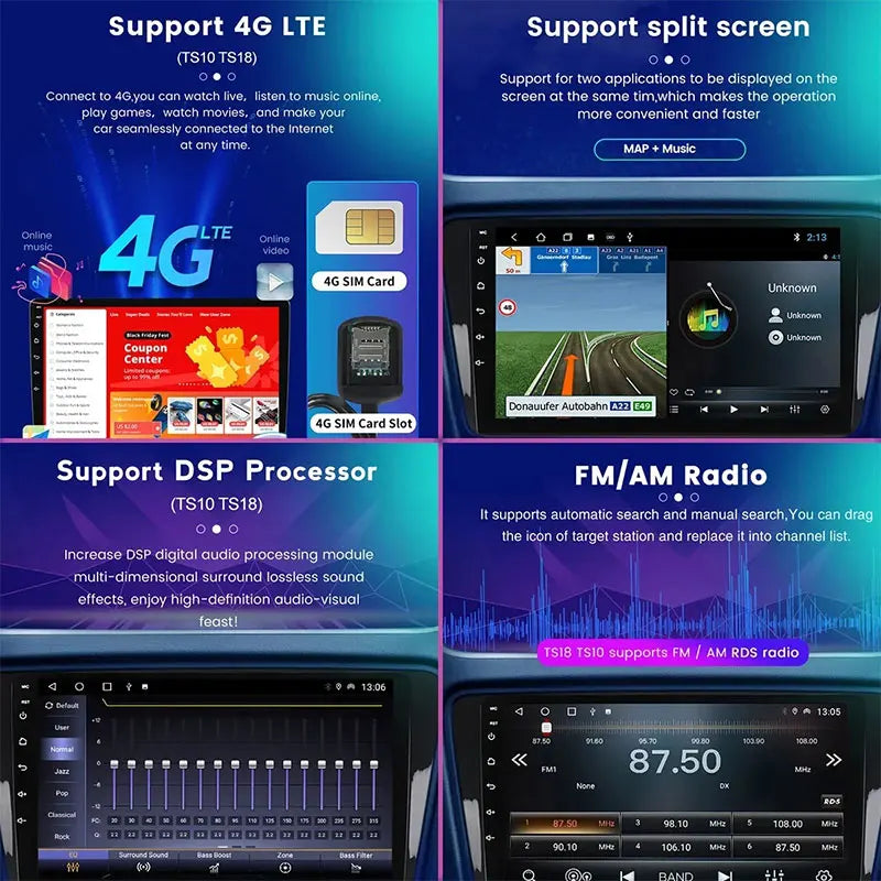 For Chevrolet Sail aveo 2015 2016 2017 2018 2019 2020 2022 carplay Android 15 DSP 2 din 4G NET Car Radio Multimedia Video Player
