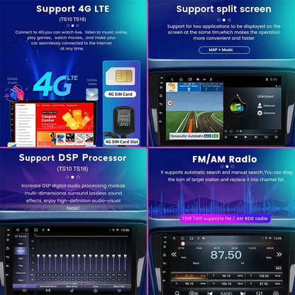 For Chevrolet Sail aveo 2015 2016 2017 2018 2019 2020 2022 carplay Android 15 DSP 2 din 4G NET Car Radio Multimedia Video Player