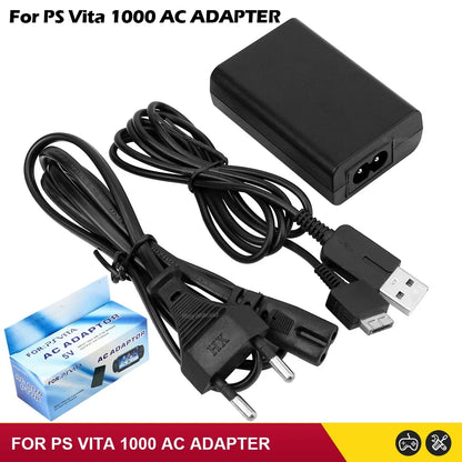 EU/US Plug Home Wall Charger AC Adapter Power Supply Cord for Sony PSP/PSV Host ACCU PSP1000/2000/3000 Supply Source and Game