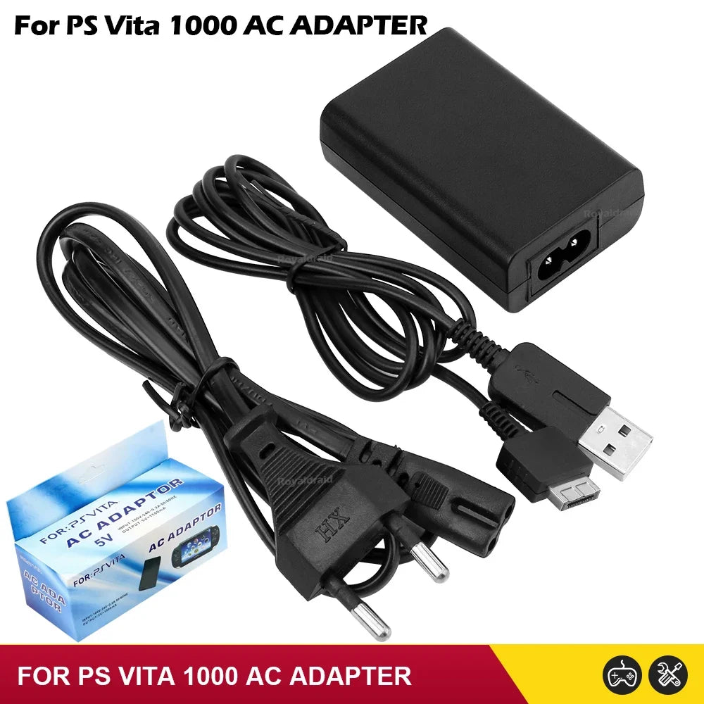 EU/US Plug Home Wall Charger AC Adapter Power Supply Cord for Sony PSP/PSV Host ACCU PSP1000/2000/3000 Supply Source and Game