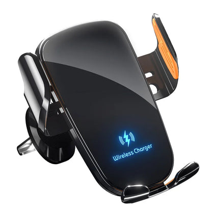 Smart Induction Car Phone Holder 15W Fast Charging Suitable For Dashboard Windshield Air Outlet Universal Automotive Supplies