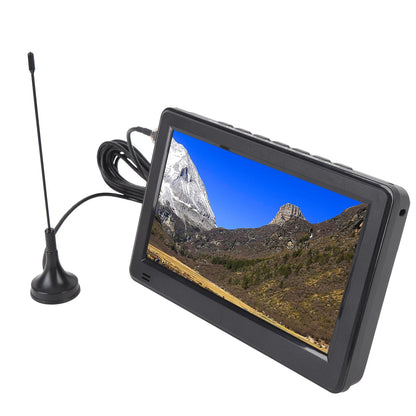6 Inch Portable Digital ATSC TV ATSC  Digital TV Multi Formats Support High Sensitivity Tuner with Remote Control for Car
