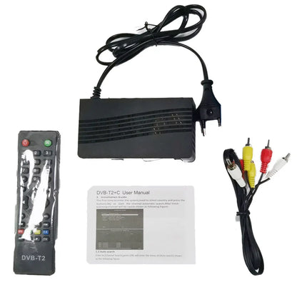 DVB T2 Digital Terrestrial Receiver TV BOX H.264 HD TV Tuner Receptor Support Youtube Europe Spain France EU US UK