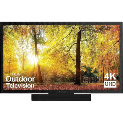 SunBrite SE 43-inch Partial Sun Outdoor TV | 4K Ultra HD LED Weatherproo Teion - Includes Speaker bar (SB-SE-43-4K-BL)