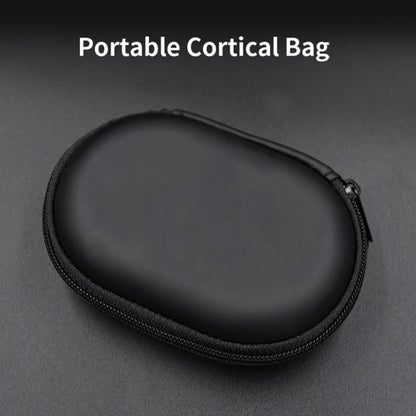 Earphone Storage Bag Square Headset Box Indoor Outdoor Travelling Earphones Storaging Case Accessories with Zipper