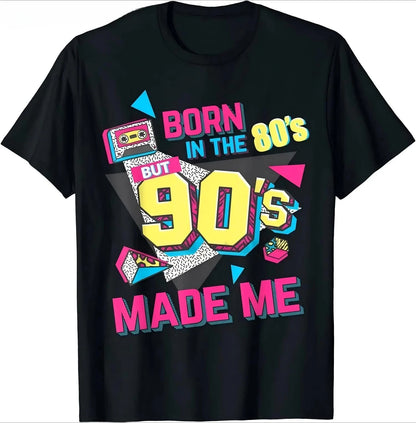 I Love The 80s T Shirts for Boys Party Funny Vintage Brithday T Shirt Best Gift Children Tops & Tees Pure Cotton Casual Tshirts