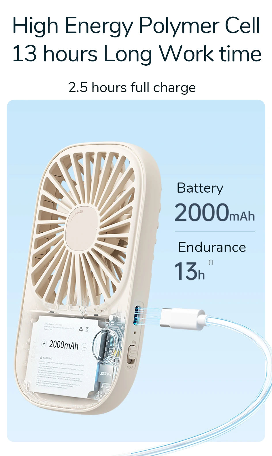 JISULIFE Mini Handheld Fan Portable Fan, Small Desk Fan with Bracket, USB Rechargeable Lash Fans,Eyelash Makeup Fan
