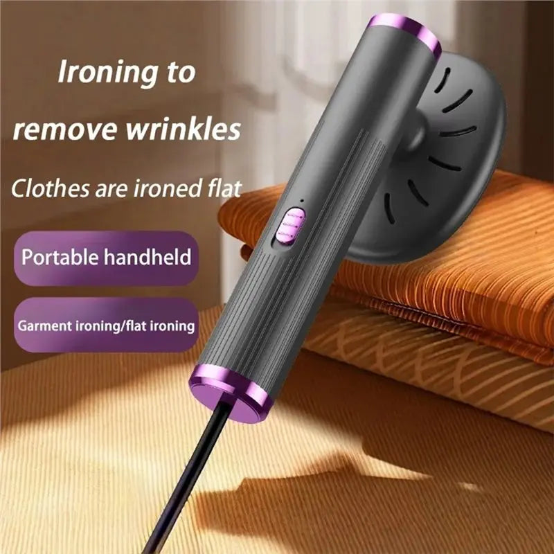 【NEWLY】Travel Portable Handheld Steamer Iron USB Mini For Clothes Fast Heating Garment Fabric Press Machine With Handle