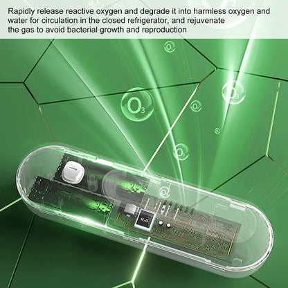 Refrigerator Deodorizer Air Purifier Refrigerator Deodorizer Food Shelf Life Extender Remove Odor Smoke Pet Toilet  Car   ﻿